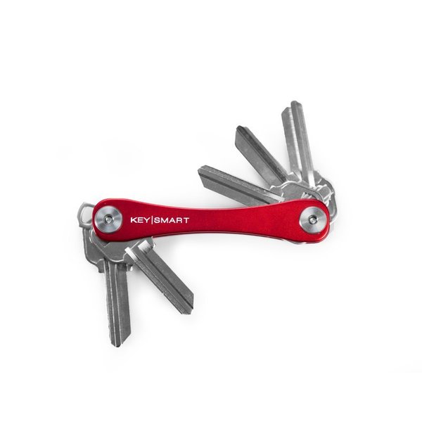 Keysmart Aluminum Red Key Holder KS019R-RED
